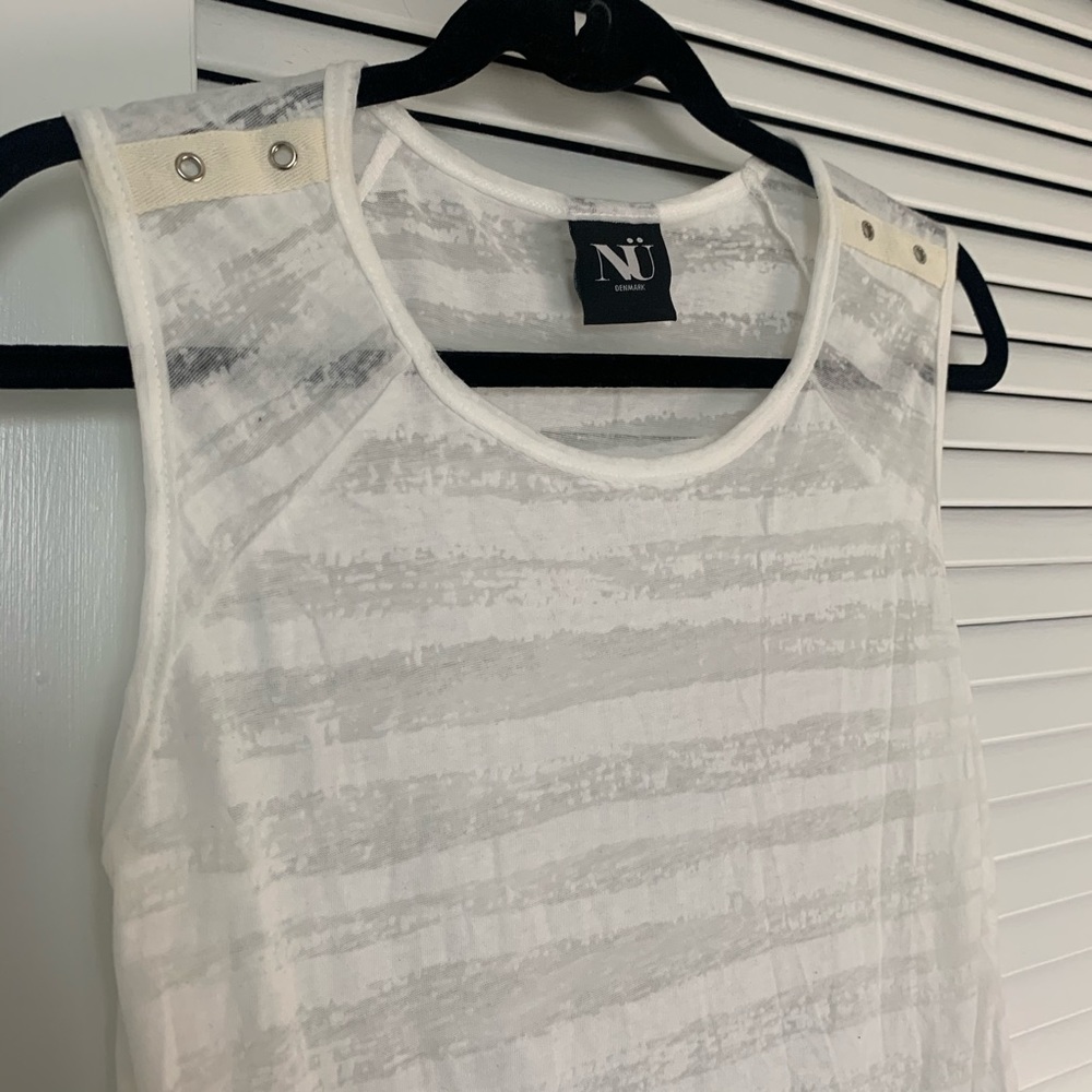Sheer tank top